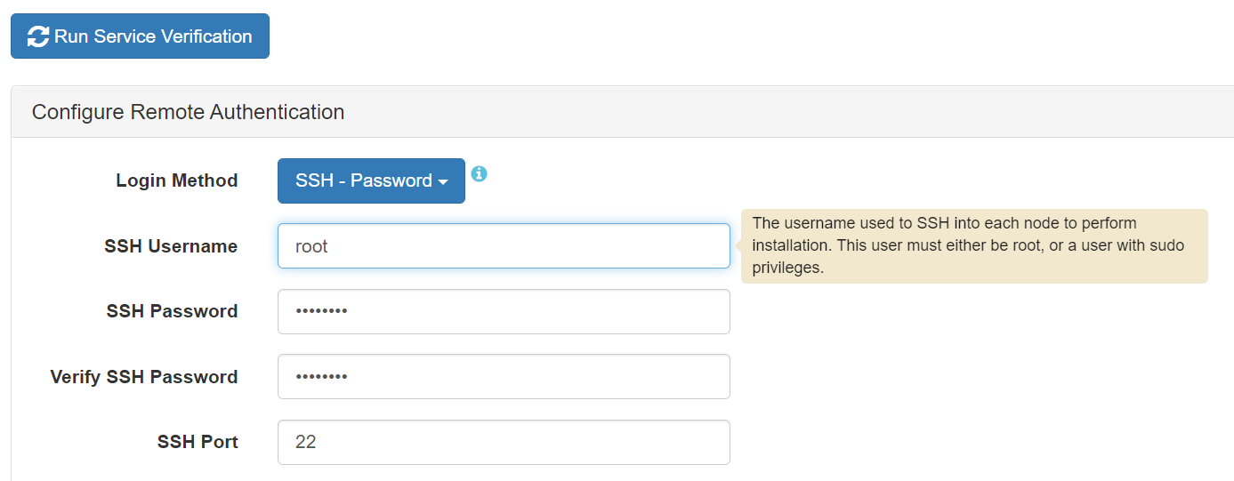 Configure Remote Authentication