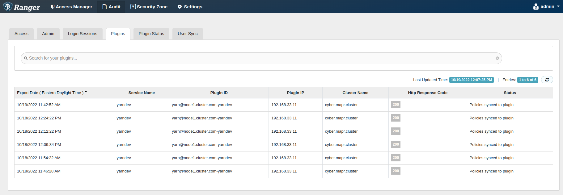 Yarn Plugin Policies