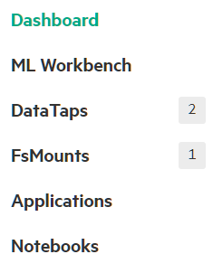 Menu showing ML Workbench entry